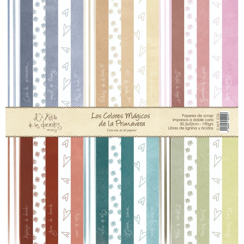 Bloc Los Colores Magicos de la Primavera