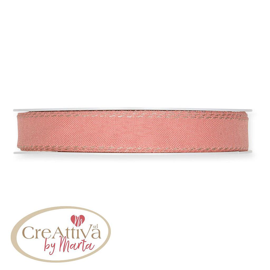 Creattiva Satin Effect Ribbon Coral