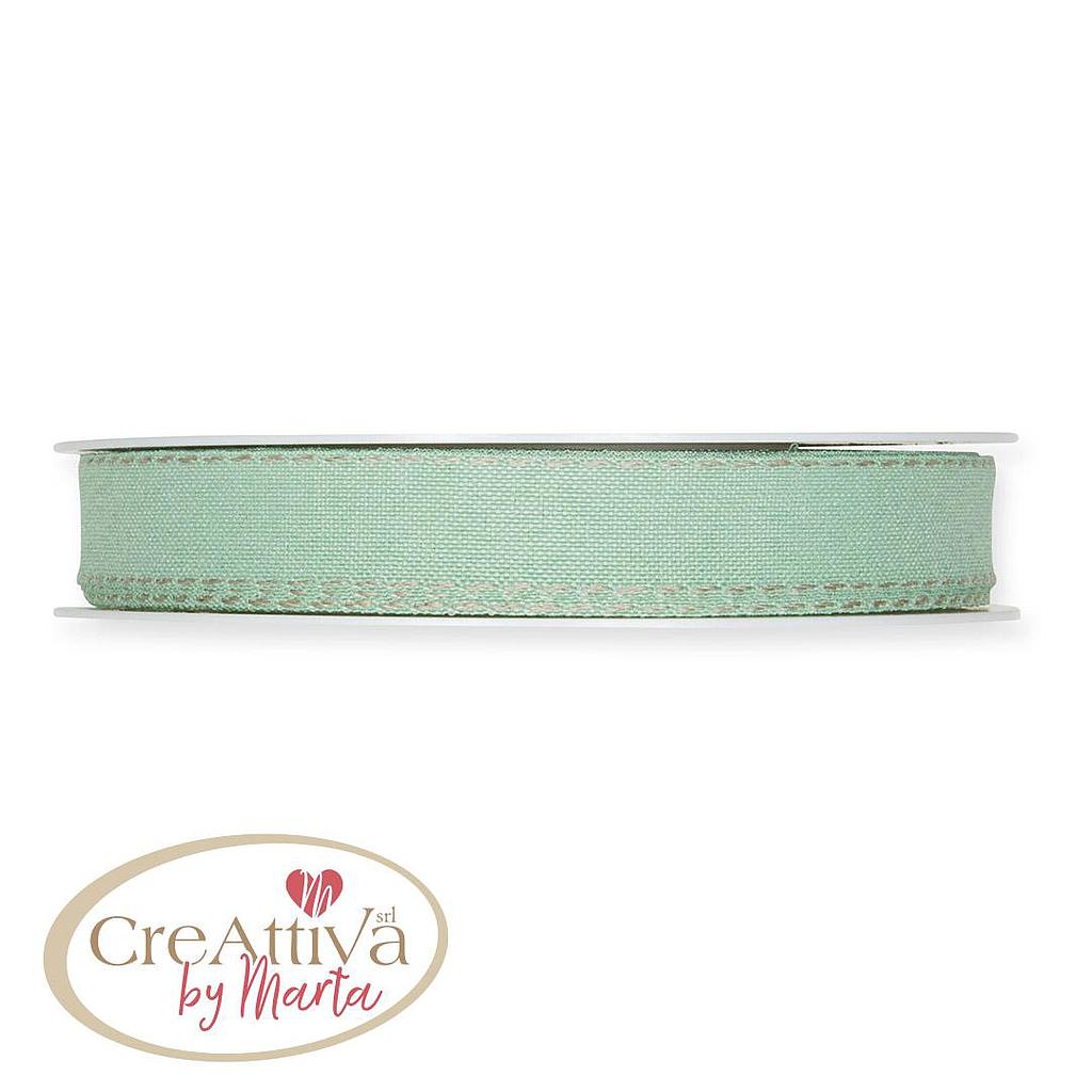 Creattiva Satin Effect Ribbon Mint Colour