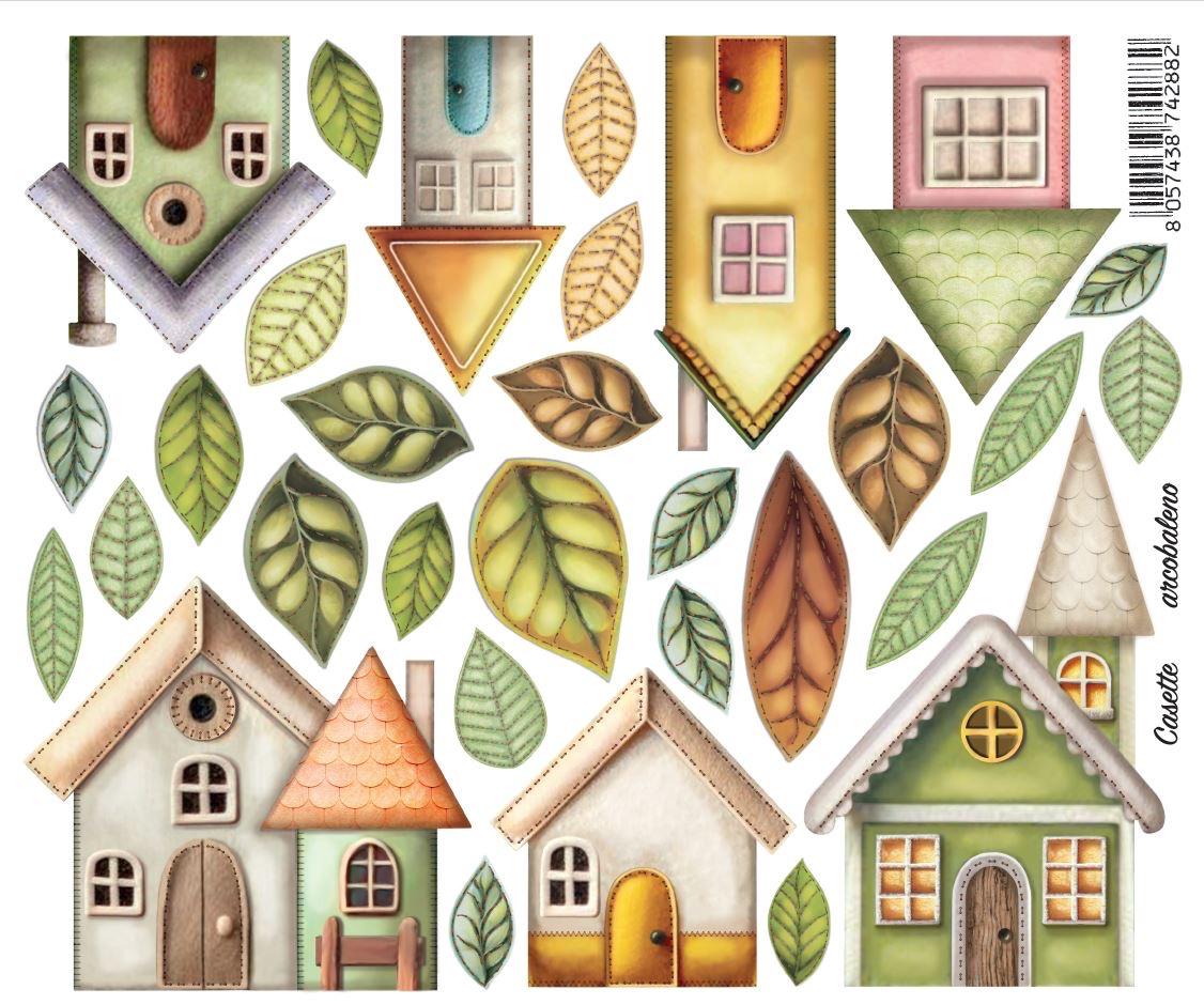 Pannello Casette Arcobaleno