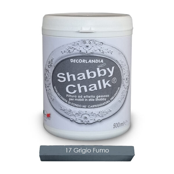 Shabby Chalk 17 Grigio Fumo Decorlandia