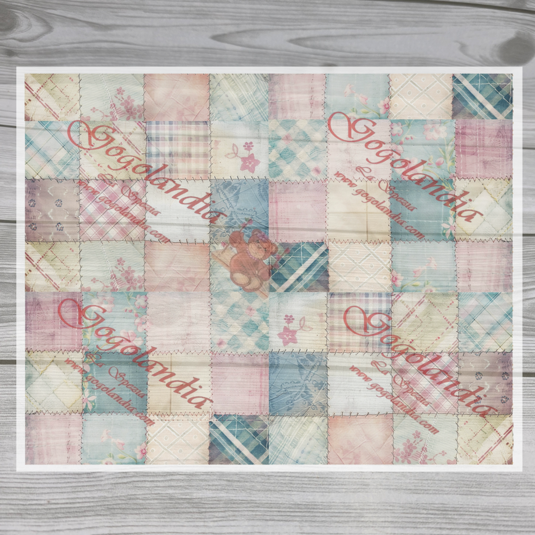 Pannolenci Patcxhwork Shabby Gogolandia