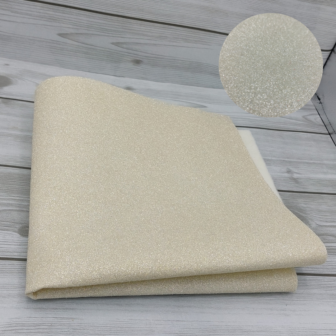 Feutre pailleté Stardust Blanc/Platine Cod. FSTAMBP