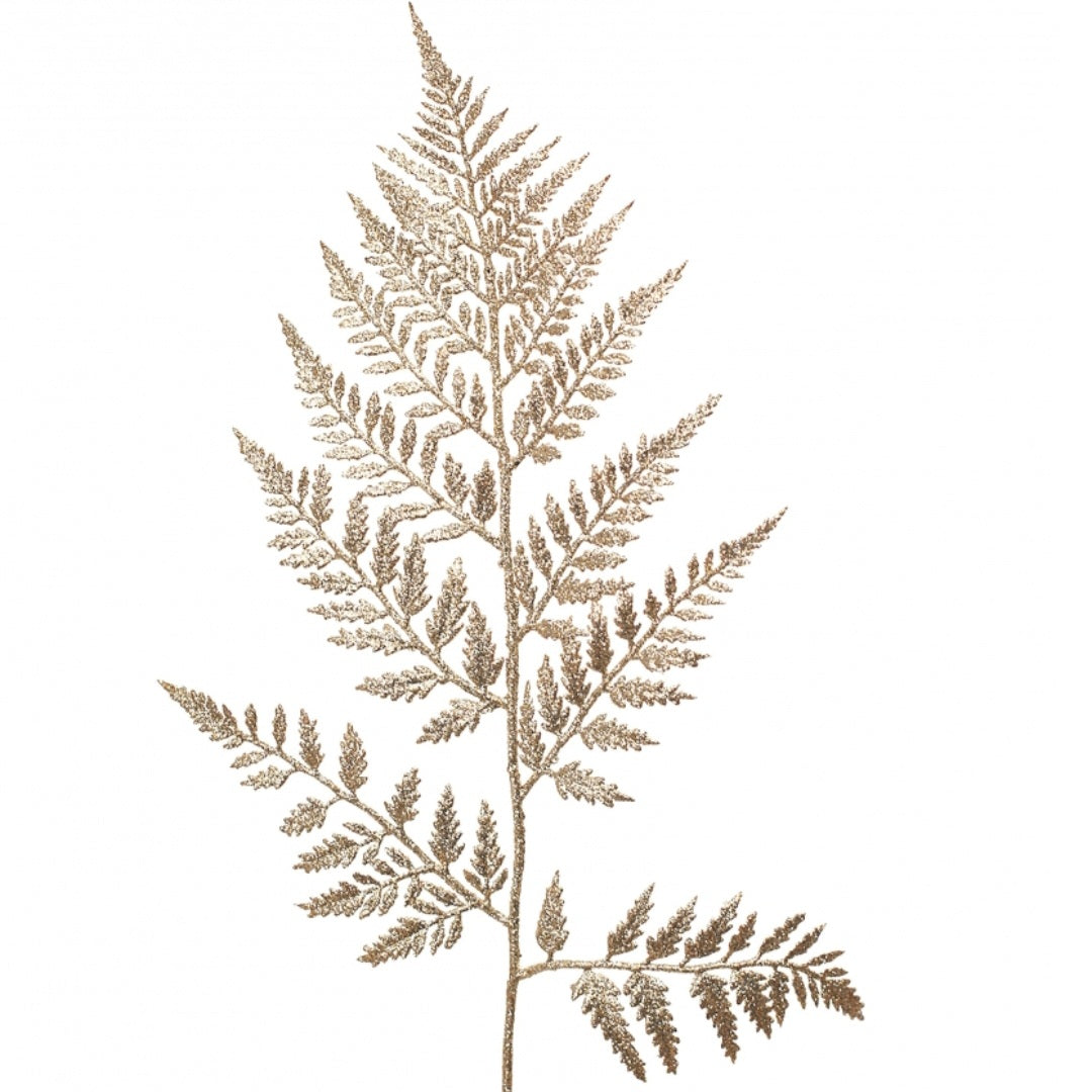 Fern with Glitter Champagne XH034/5