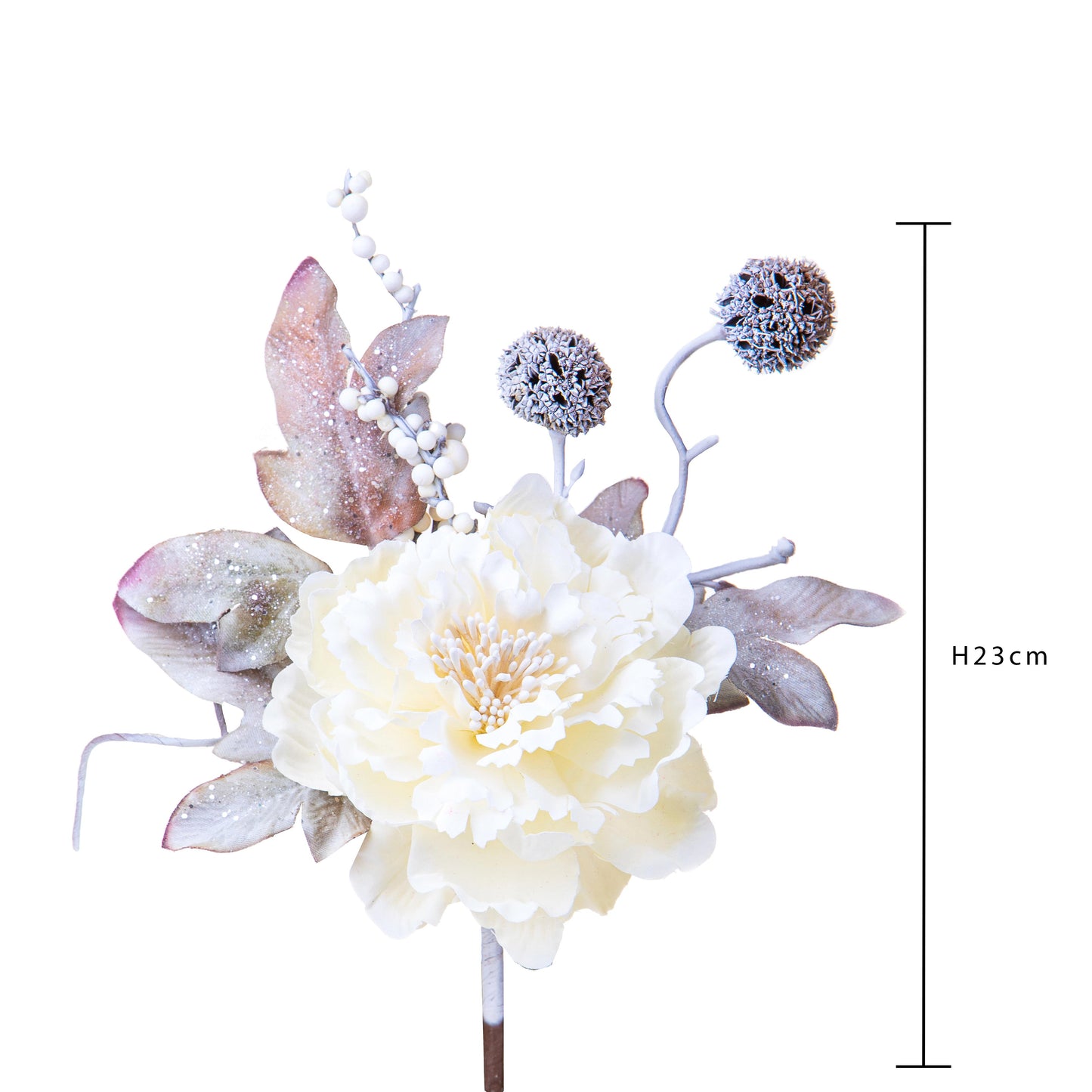 Pick Peonia Crema 23cm