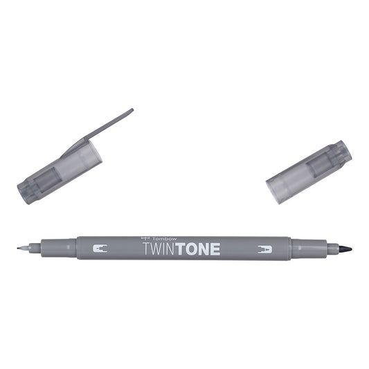 Twin Tone Gray Tombow