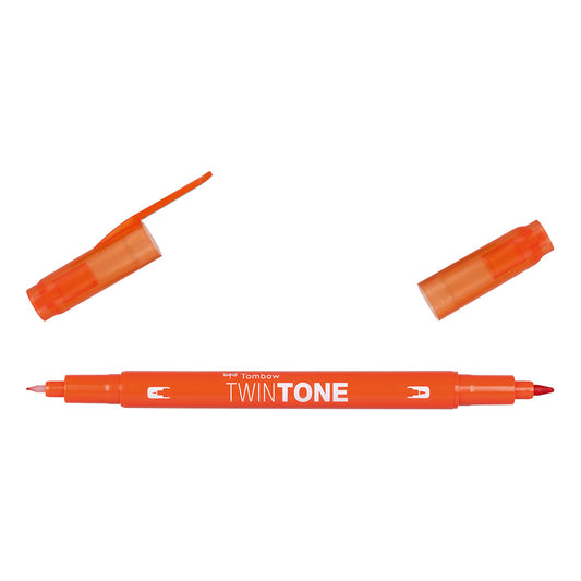 Twin Tone Carrot Orange Tombow
