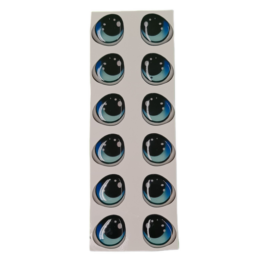 Yeux 3D mesurant 20 mm Code 037D20