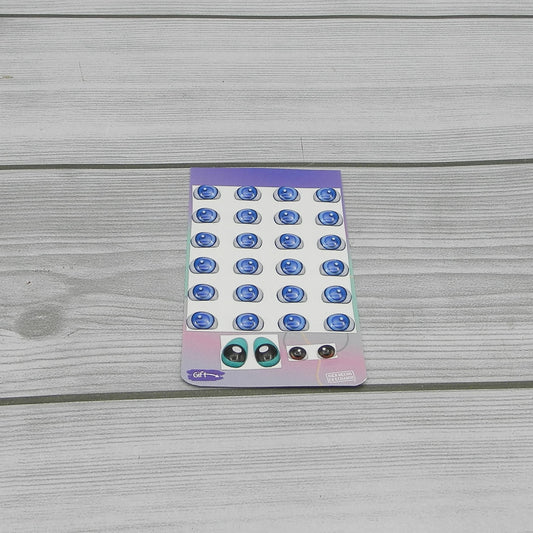 3D eyes measuring 11mm code 051D11