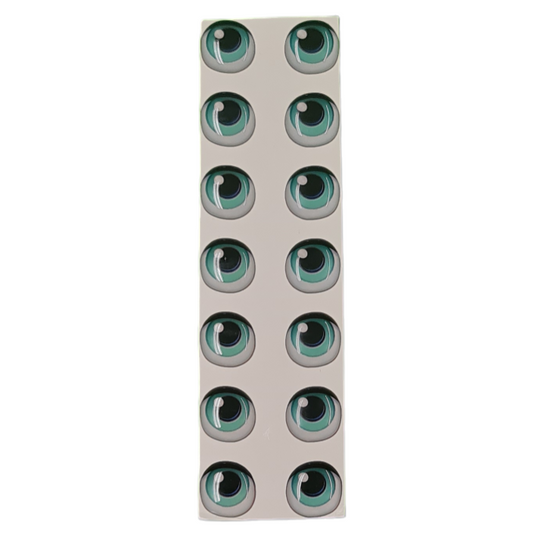 Yeux 3D mesurant 16 mm Code 061D16