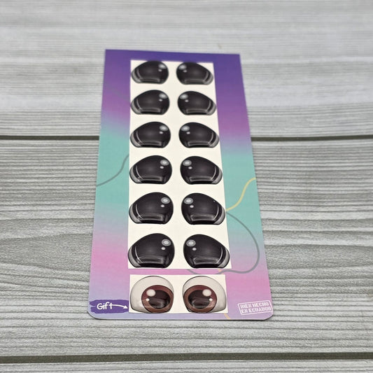 Occhi 3D misura 18mm Mod. 084