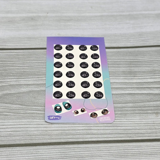 Occhi 3D misura 9mm Mod. 102