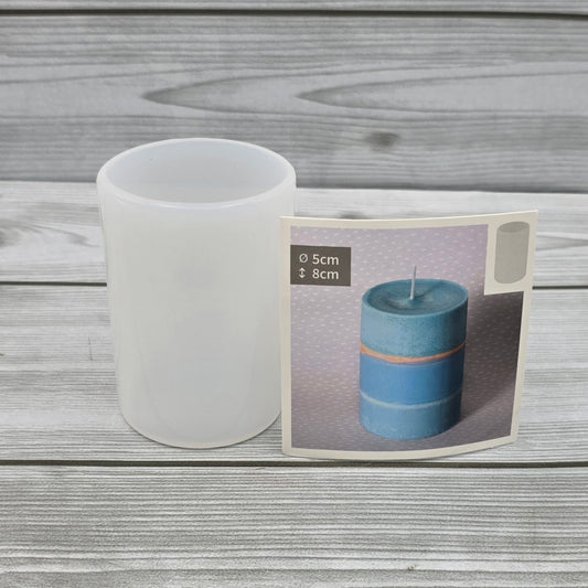 Stampo per Candele Silicone Cilindro Artemio