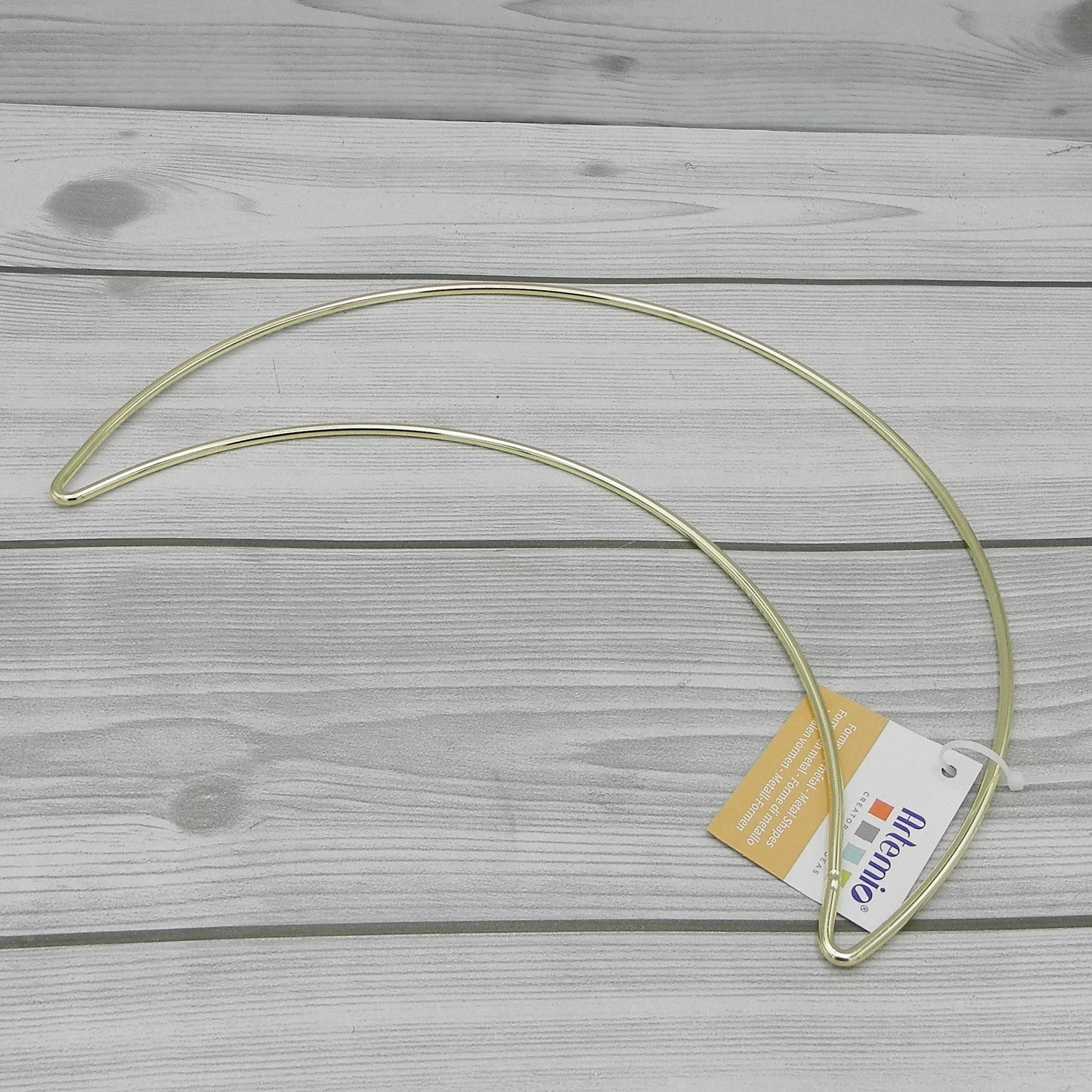 Luna in metallo Oro 25cm Artemio