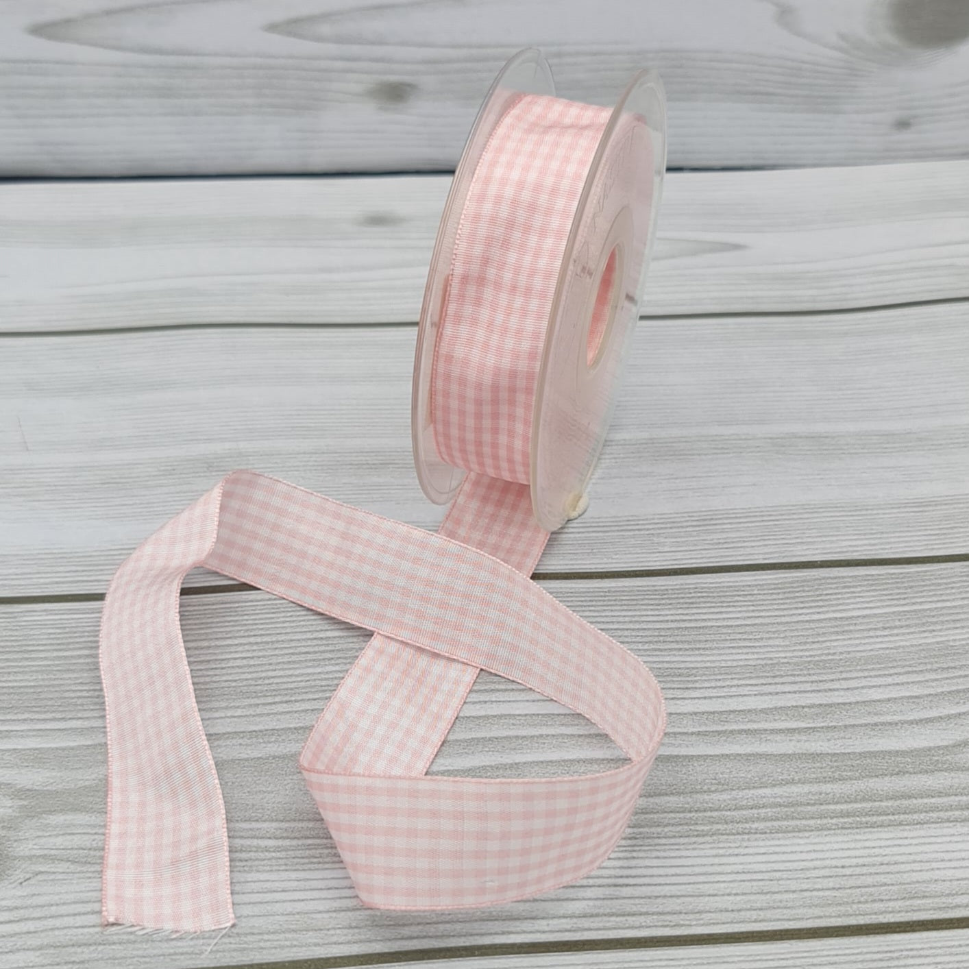 Vichy Pink Ribbon 25mm Code 1450M03