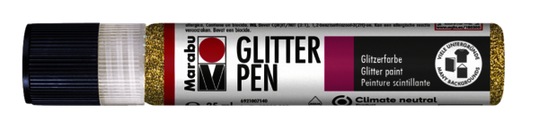 Glitter Pen Marabu 25ml Color 584 Gold