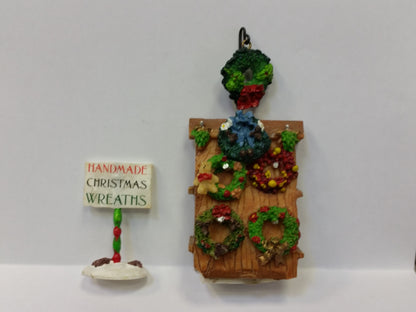 Miniatura Lemax Wreath Display