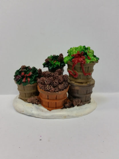 Miniatura Lemax Penicones & Holly