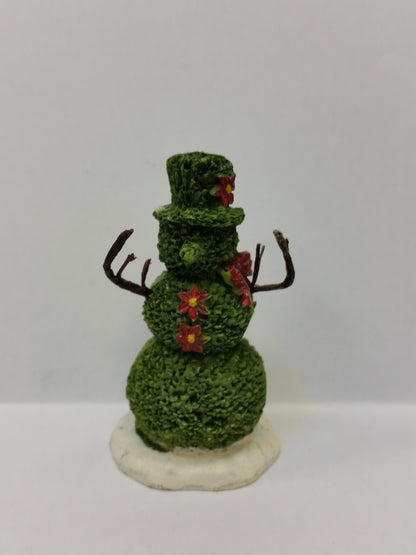 Miniatura Lemax Snowman Topiary