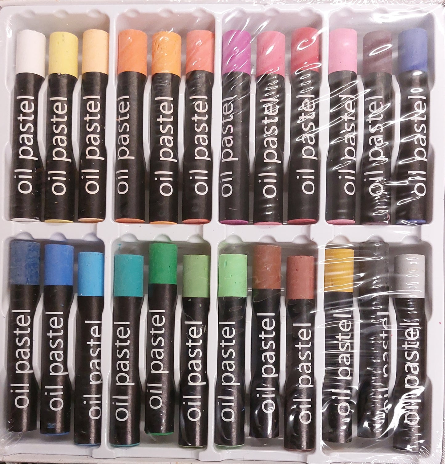 Oil pastels pack of 24 pieces