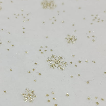Glittered Pannolenci Snow Flake Milk