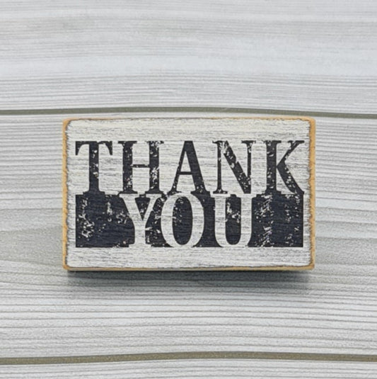 Artemio Thank You Wooden Stamps