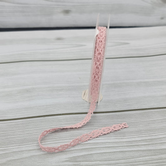 Pink Poppy Lace Ribbon Code NVPOP10