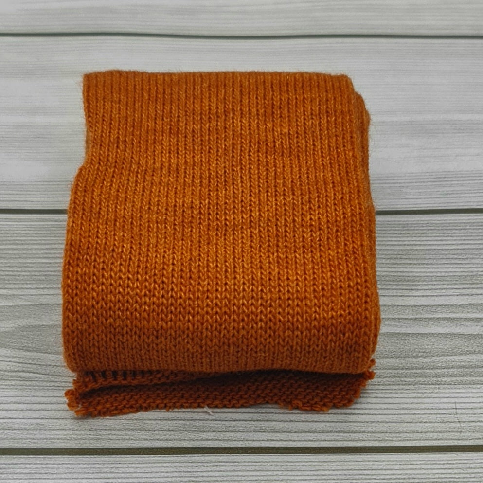 Wool Tubular 8cm Pumpkin 1m