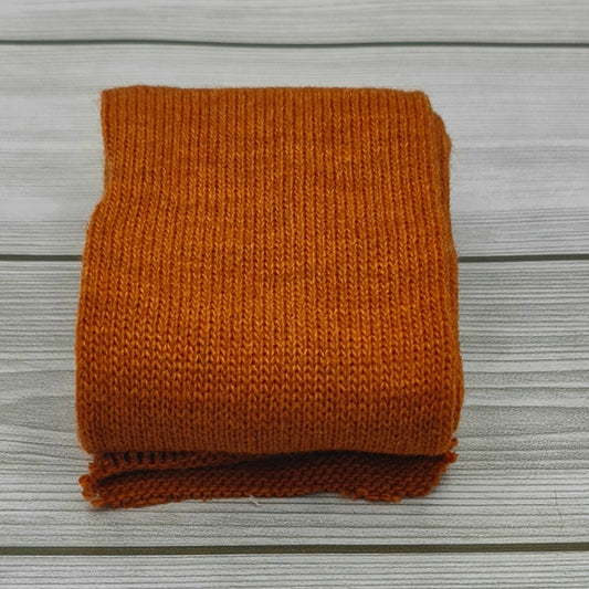 Wool Tubular 8cm Pumpkin 1m