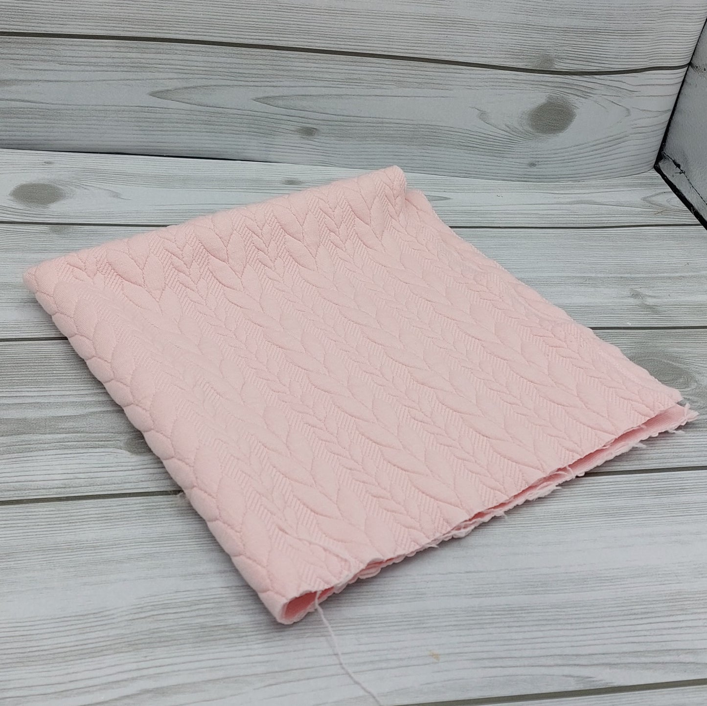 Tessuto Jersey Treccia Rosa Gogolandia