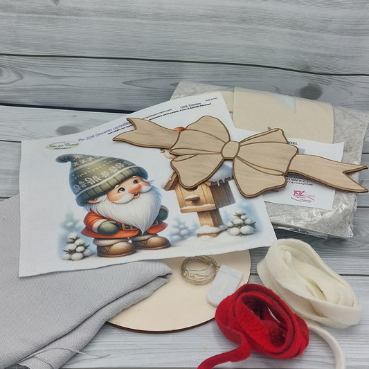 Pacchetto Fermaporta  Gnomo Cappello Verde