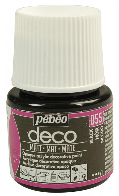 Decò Mat 45ml Black col. 55