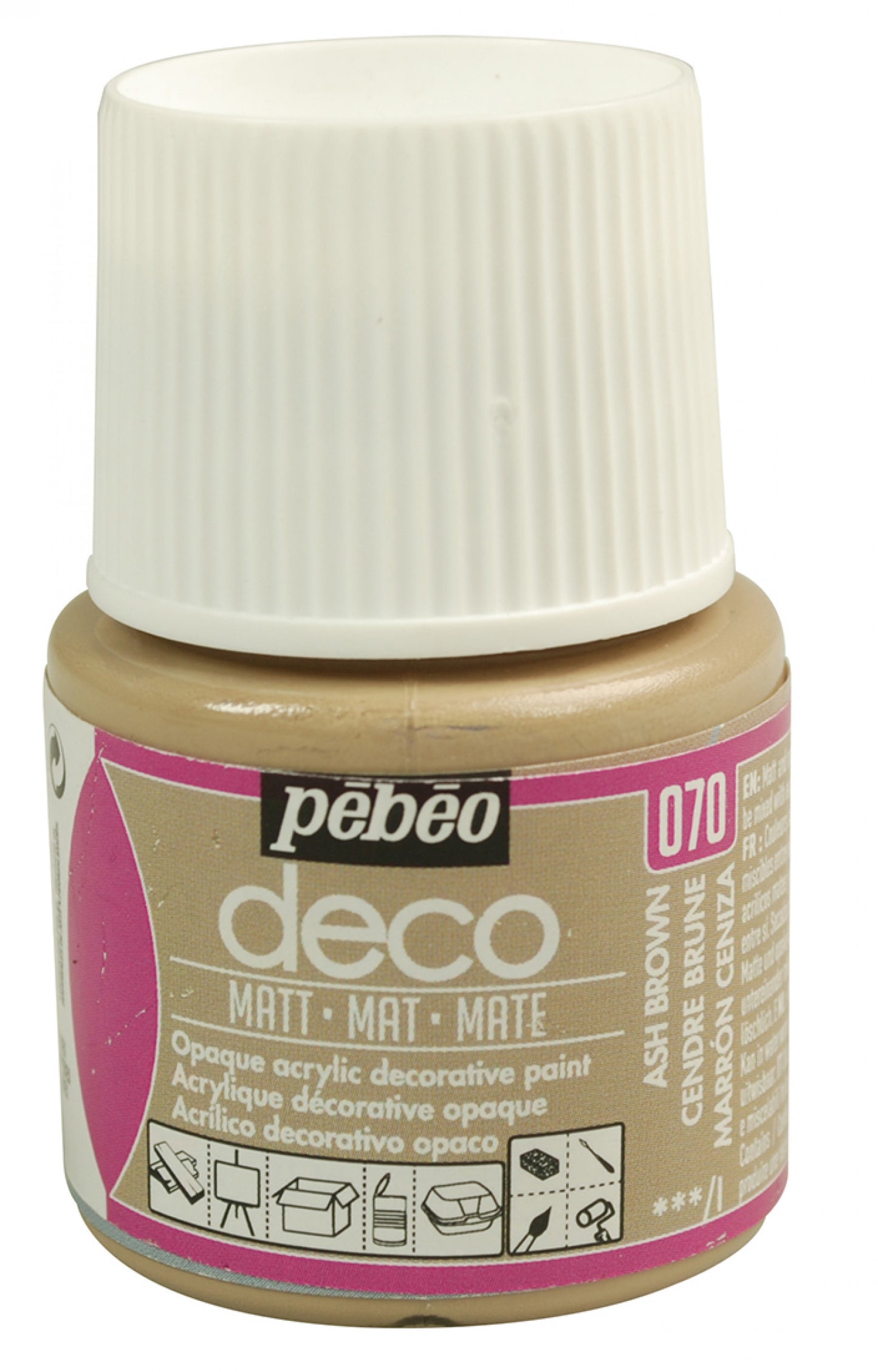 Decò Mat 45ml Brun Frêne col. 70