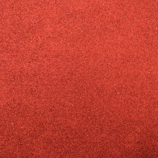 Red Glitter Adhesive Paper