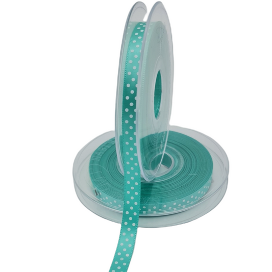 Tiffany Polka Dot Ribbon 10mm Code 2140P56