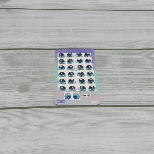 3D eyes measuring 11mm code 136D11