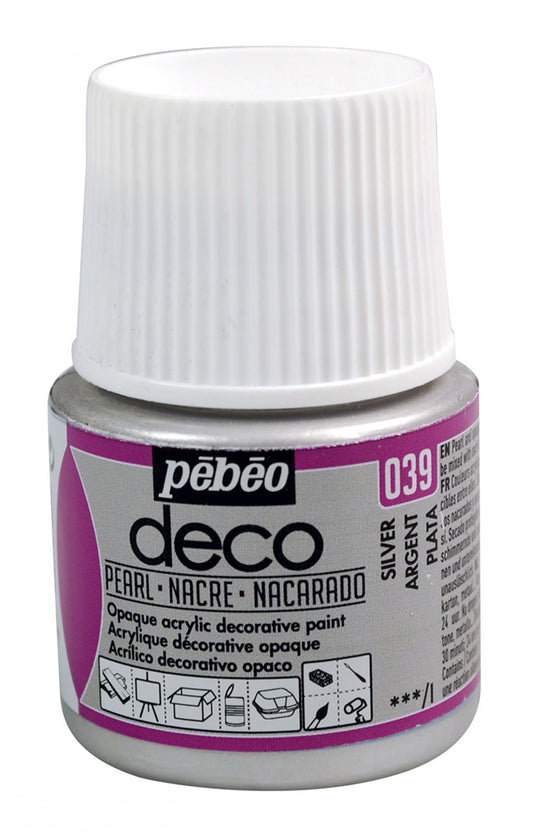 Decò Mother of Pearl 45ml Silver col. 39