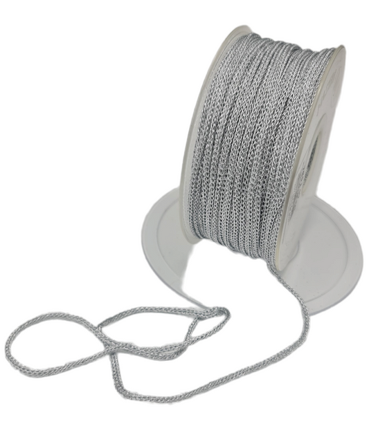 Metal Cord Ribbon Col. Silver Code 2851-04