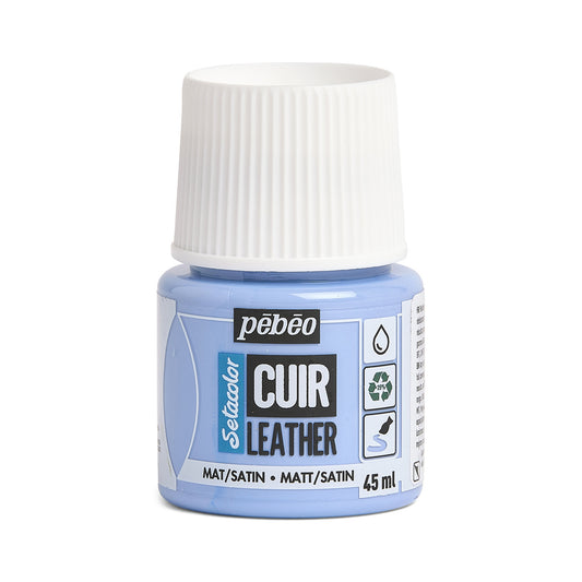 Setacolor Pebeo Leather Col. Ice Blue 610