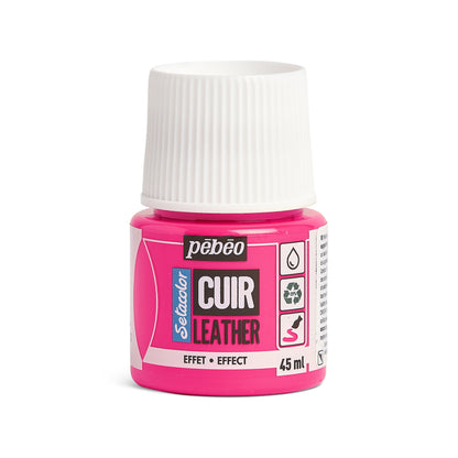 Setacolor Pebeo Leather Col. Fluo Pink 648