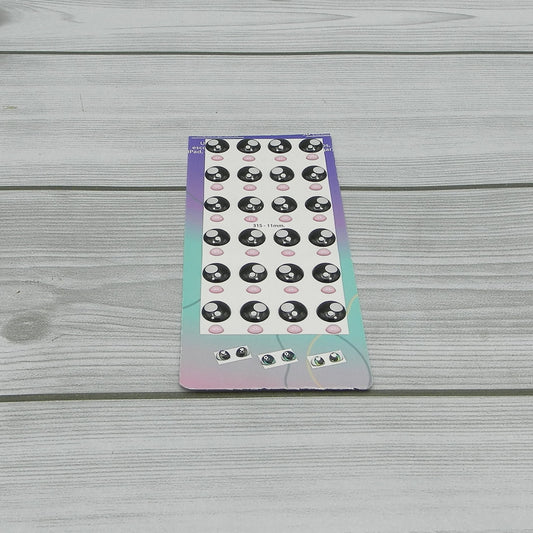 3D eyes measuring 11mm code 136D11
