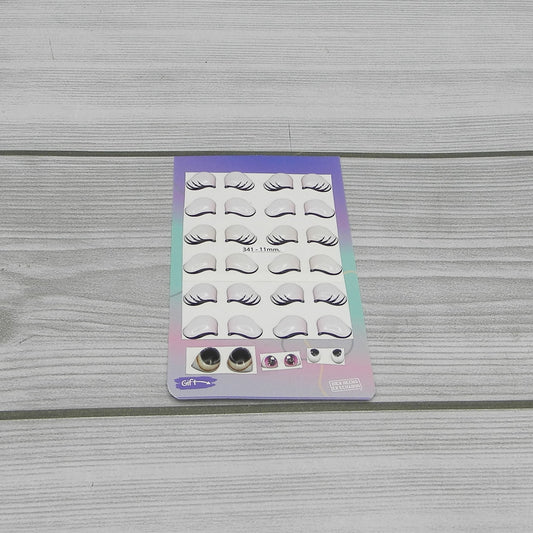 3D eyes measuring 11mm code 136D11