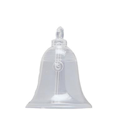 7 cm Plexiglass bell with knocker
