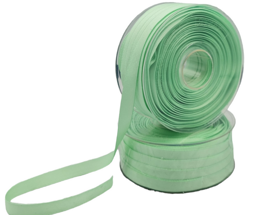 Double Satin Ice Green Ribbon 10mm Code 3809XP54