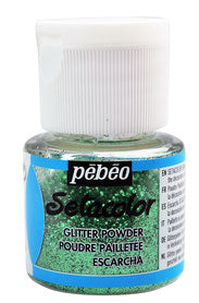 Setacolor powdered sequins 10gr Col. 203 Green
