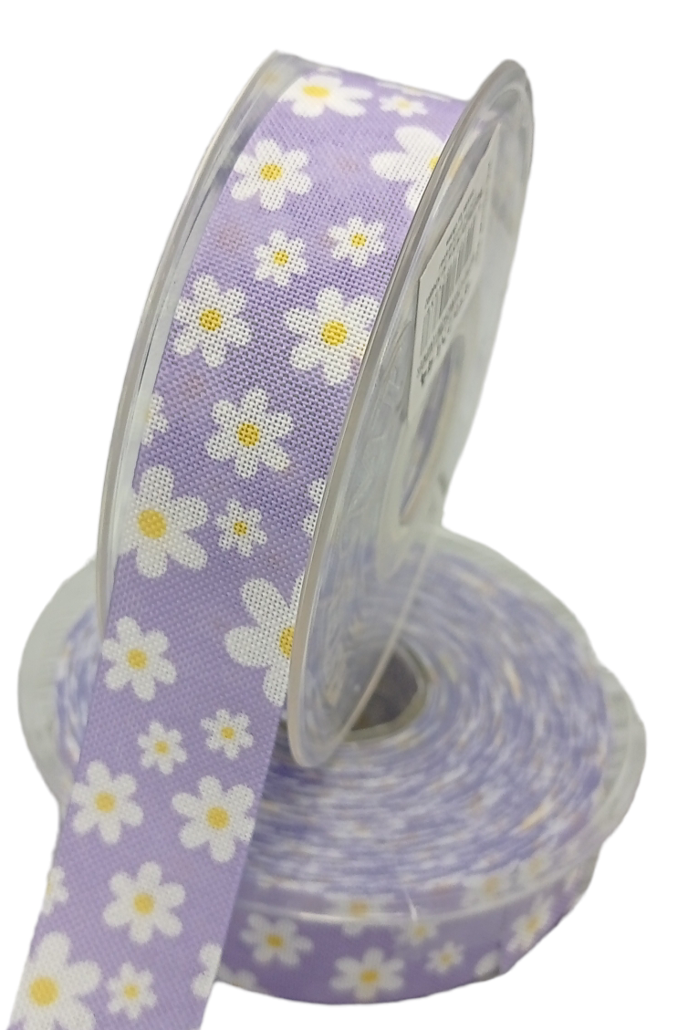 Flora Lavender Ribbon 25mm Code 4562M44
