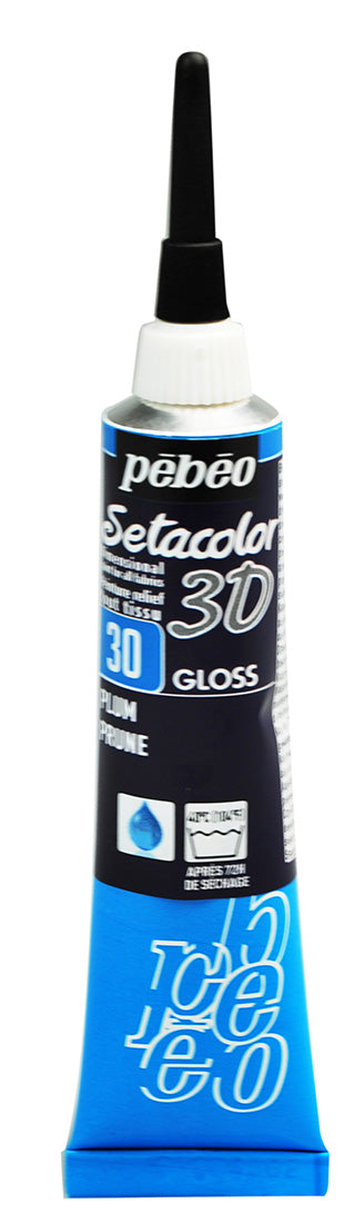 Setacolor 3D Brilliant Col. 30 Plum**