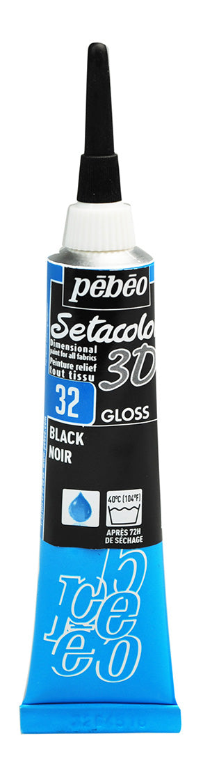 Setacolor 3D Brillante Col. 32 Noir