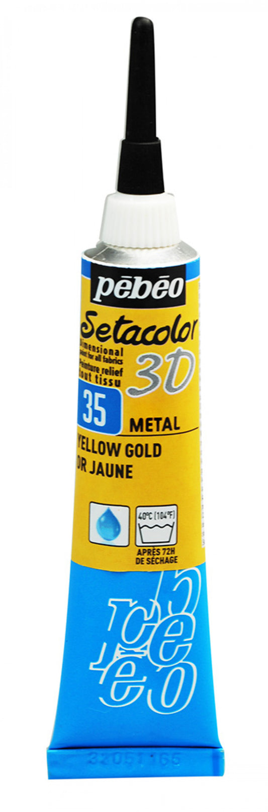 Setacolor 3D Metal Col. 35 Yellow Gold