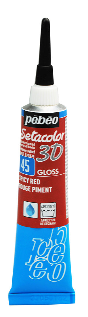 Setacolor 3D Brillante Col. 45 Pepper Red